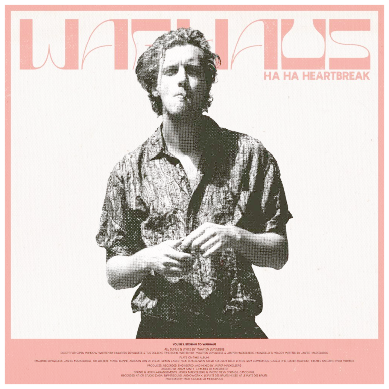 De albumhoes van Haha-Heartbreak van Warhaus